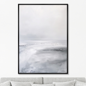 Репродукция картины на холсте Зимнее безмолвие, No 1, 2025г.