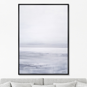 Репродукция картины на холсте Зимнее безмолвие, No 2, 2025г.