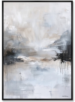 Композиция из двух репродукций картин на холсте Winter Landscape 75X105 / 75X105 CM