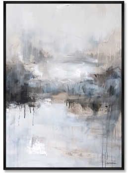 Композиция из двух репродукций картин на холсте Winter Landscape 75X105 / 75X105 CM