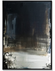 Репродукция картины на холсте Winter Night 75X105 CM