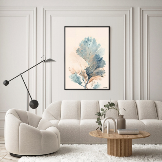 Репродукция картины на холсте Coral Symphony 75X105 CM 2