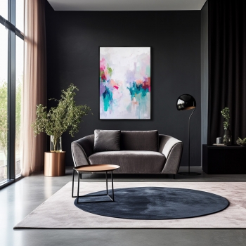 Репродукция картины на холсте The Colors of Spring 75X105 CM