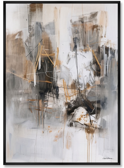 Композиция из двух репродукций картин на холсте Summer in the City 75X105 / 75X105 CM 2