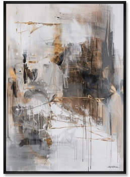 Композиция из двух репродукций картин на холсте Summer in the City 75X105 / 75X105 CM