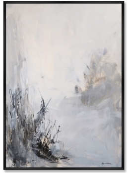Композиция из двух репродукций картин на холсте At the winter edge 75X105 / 75X105 CM