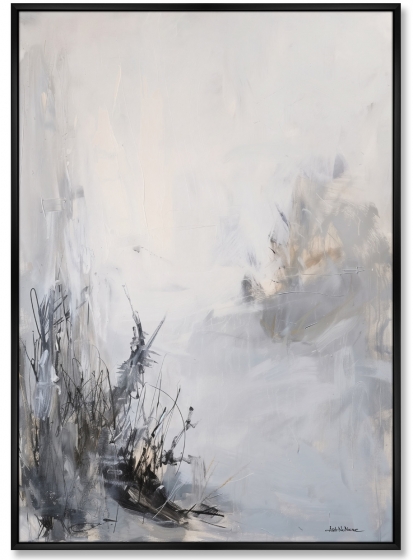 Композиция из двух репродукций картин на холсте At the winter edge 75X105 / 75X105 CM 2