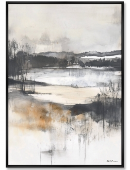 Репродукция картины на холсте Waiting for Spring 75X105 CM