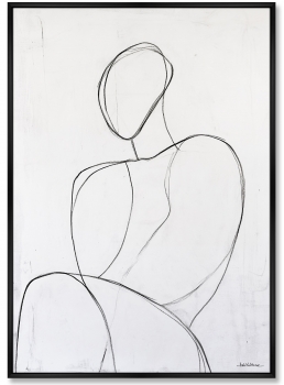 Композиция из двух репродукций картин на холсте Graceful Lines 75X105 / 75X105 CM