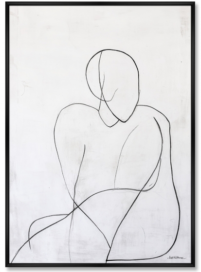 Композиция из двух репродукций картин на холсте Graceful Lines 75X105 / 75X105 CM 2
