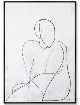 Репродукция картины на холсте Graceful Lines 75X105 CM