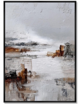 Репродукция картины на холсте Low Tide 75X105 CM