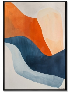 Репродукция картины на холсте Sunset in the Spectrum 75X105 CM