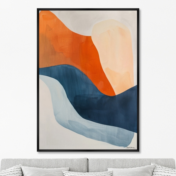 Репродукция картины на холсте Sunset in the Spectrum 75X105 CM 6