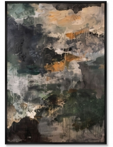 Репродукция картины на холсте Foothills After a Thunderstorm 75X105 CM