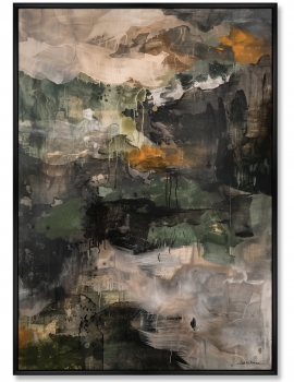 Репродукция картины на холсте Foothills After a Thunderstorm 75X105 CM