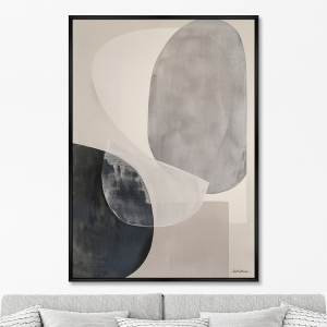 Репродукция картины на холсте Пространственные формы, No 1, 2025г.