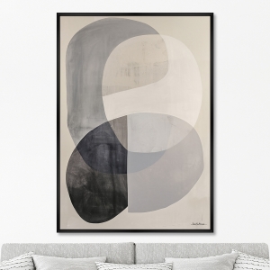 Репродукция картины на холсте Пространственные формы, No 2, 2025г.