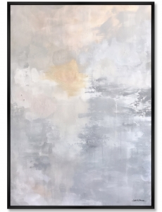 Репродукция картины на холсте Early Morning at Sea 75X105 CM