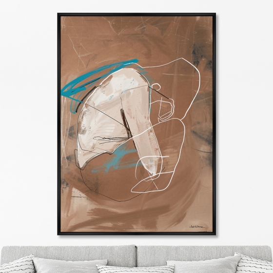 Репродукция картины на холсте The Birth of the Form Angel 75X105 CM 6