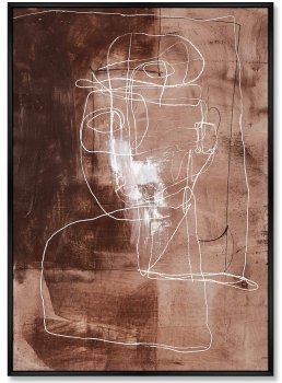 Композиция из двух репродукций картин на холсте Advice yes Love 75X105 / 75X105 CM