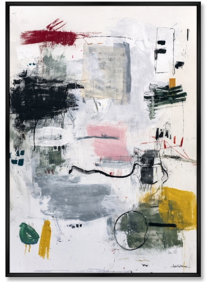 Композиция из двух репродукций картин на холсте Color Construction 75X105 / 75X105 CM 3