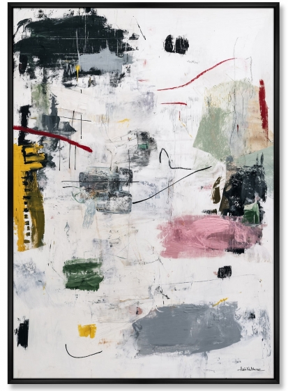 Композиция из двух репродукций картин на холсте Color Construction 75X105 / 75X105 CM 2