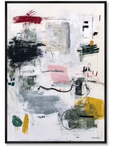 Репродукция картины на холсте Color Construction 75X105 CM