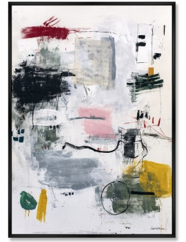Репродукция картины на холсте Color Construction 75X105 CM