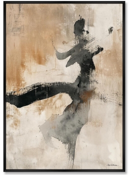 Композиция из двух репродукций картин на холсте Dance 75X105 / 75X105 CM