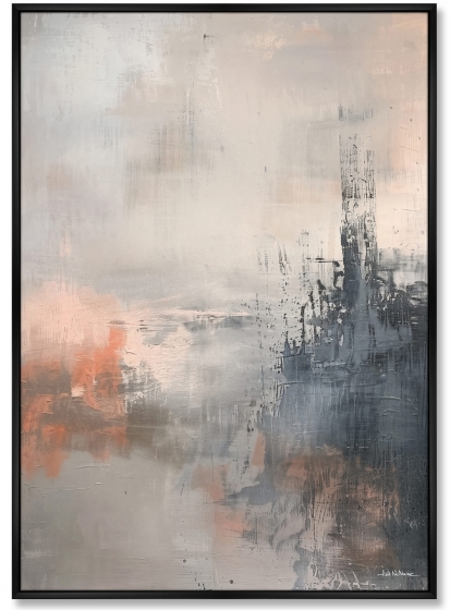 Композиция из двух репродукций картин на холсте A Tart Sunset 75X105 / 75X105 CM 3