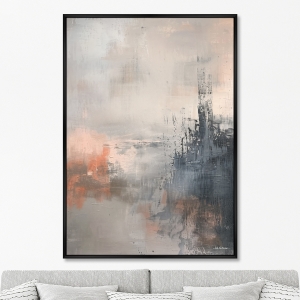 Репродукция картины на холсте Терпкий закат, No 2, 2025г.