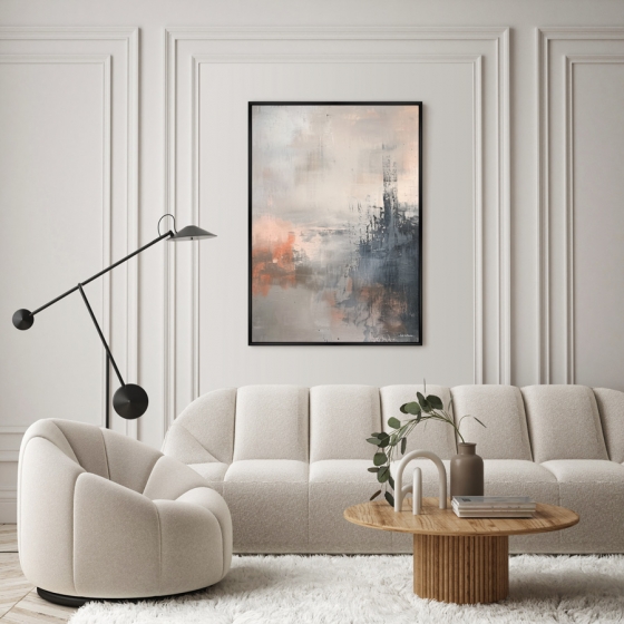 Репродукция картины на холсте Терпкий закат, No 2, 2025г. 3