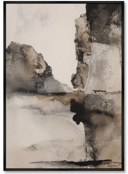 Композиция из двух репродукций картин на холсте The Cliff 75X105 / 75X105 CM