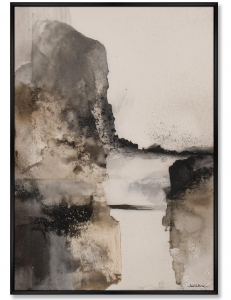 Репродукция картины на холсте The Cliff 75X105 CM