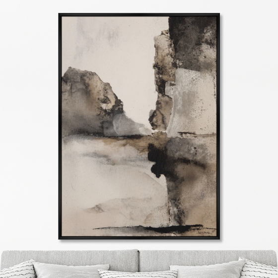 Репродукция картины на холсте Утёс, No 2, 2025г. 1