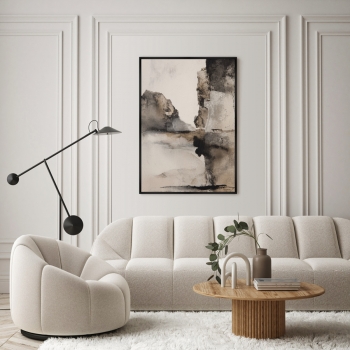 Репродукция картины на холсте The Cliff 75X105 CM