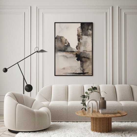 Репродукция картины на холсте Утёс, No 2, 2025г. 3