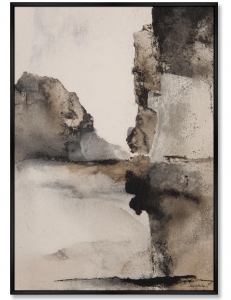 Репродукция картины на холсте The Cliff 75X105 CM