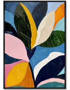 Репродукция картины на холсте Flowers 75X105 CM