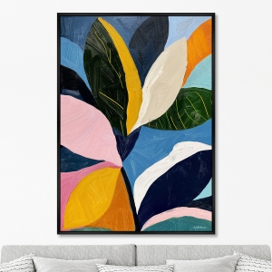 Репродукция картины на холсте Цветы, 2025г.