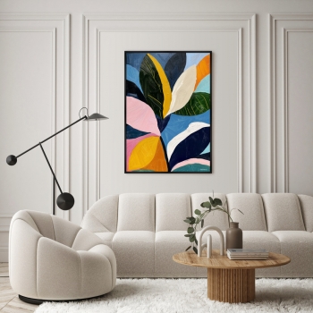 Репродукция картины на холсте Flowers 75X105 CM