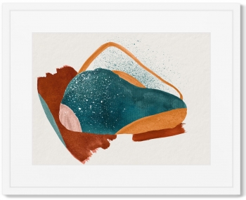 Диптих Rain in the mountains 52X42 / 52X42 CM