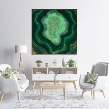 Репродукция на холсте Malachite 105X105 CM