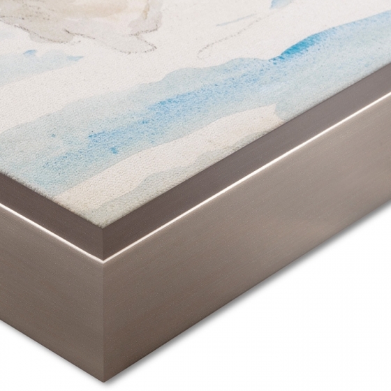 Репродукция на холсте Neon agate 105X105 CM 4