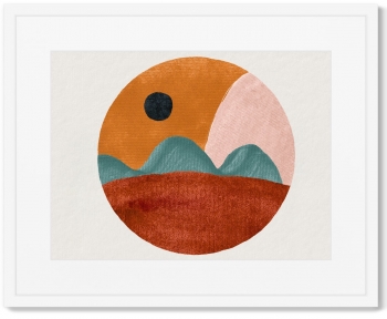 Диптих Around the sun 52X42 / 52X42 CM