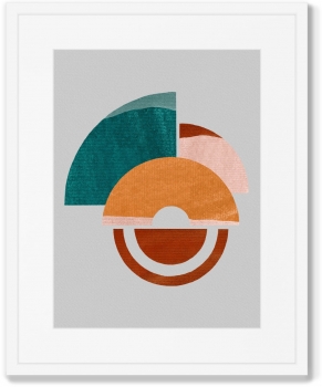 Диптих Geometric Fashion 42X52 / 42X52 CM