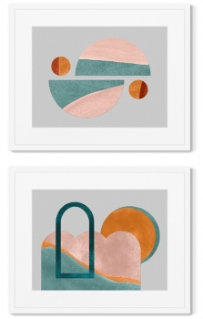Диптих Sunny day etude 52X42 / 52X42 CM