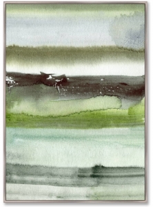 Репродукция на холсте Two lonely boats 75X105 CM