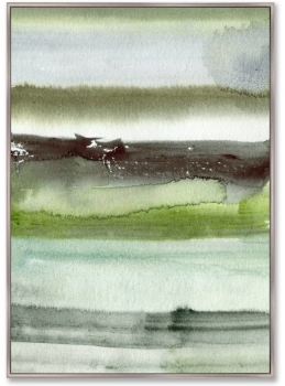 Репродукция на холсте Two lonely boats 75X105 CM